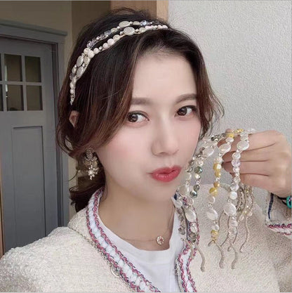 Rhinestone Forest Fairy Hairpin Headband