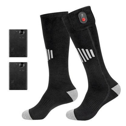 Electric Heating Pure Cotton Skiing Warm-keeping Socks