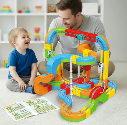TrackBlaze Flex Train Set