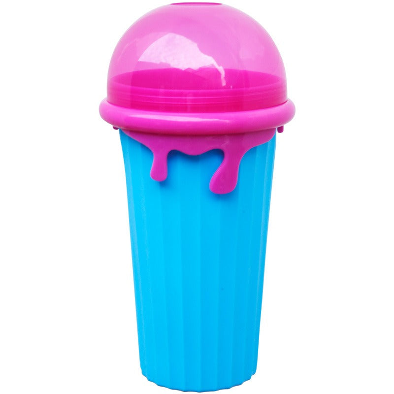Upgrade 500ml large capacity smoothie cup shaking smoothie cup pinching cup cooling