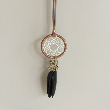 Feather Car Pendant Safety Accessory