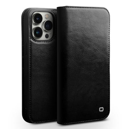 Suitable for iPhone 16 Promax phone case leather flip cover Apple 15 13 phone protective case card insertion