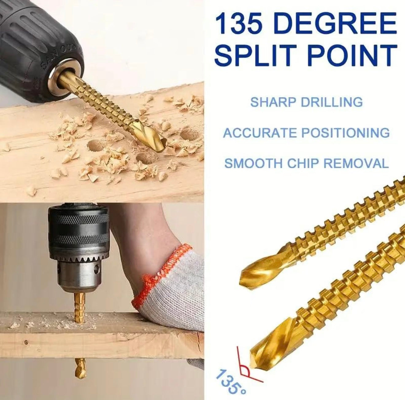 PowerDrill Titanium Bit Set