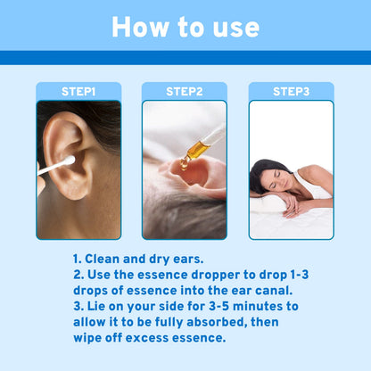 Tinnitus Care Solution For Relief Of Tinnitus, Back And Ear Discomfort Body Care Cleansing Ear Care Solution