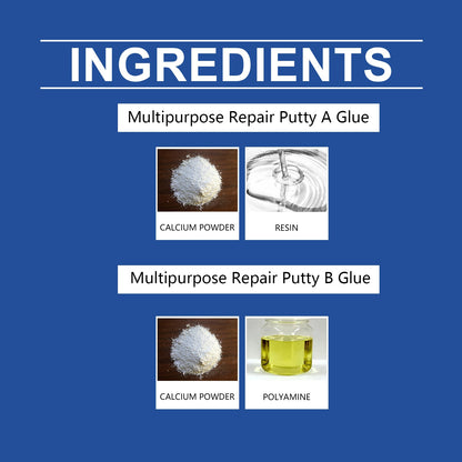 Plastic Steel Mud Iron Glue Leak Repair Waterproof Strong Repair Tile Multi-Functional Ab Adhesive Glue