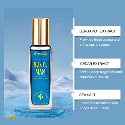 Marine Wood Luxury Eau De Toilette Portable Lasting Fragrance Fresh And Elegant Niche Natural Fragrance