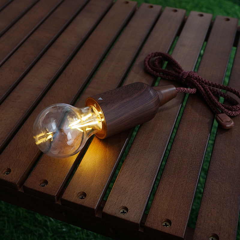 Outdoor Portable Camping Lights Retro Lighting LED Cable Lights Tent Lights Christmas Camping Atmosphere Lights Decorative Chandeliers