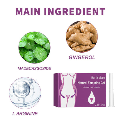 Natural Feminine Gel, Women's Deodorizing Body Odor Relief Itchy Discomfort Care Gel