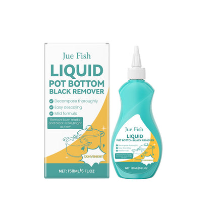 Pan Cleaner, Pan Bottom Grease Cleaner To Remove Oil And Scale Cleaning Polishing Anti-Rust Cleaning Liquid