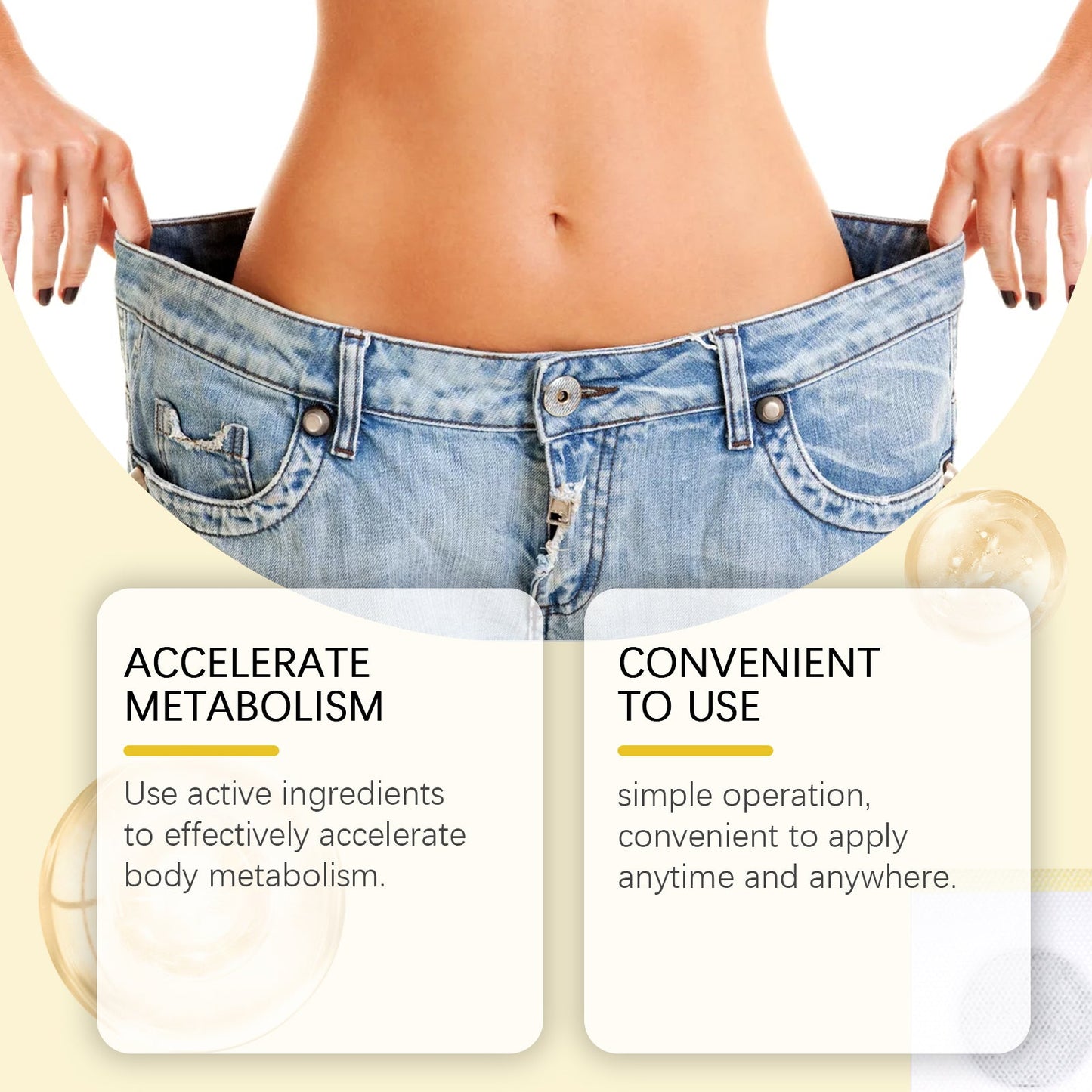 Bee Venom Beauty Considerate, Lazy Body Beauty Navel Patch Ginger Essence Moisturizing Firming Skin Care Body Care Patch