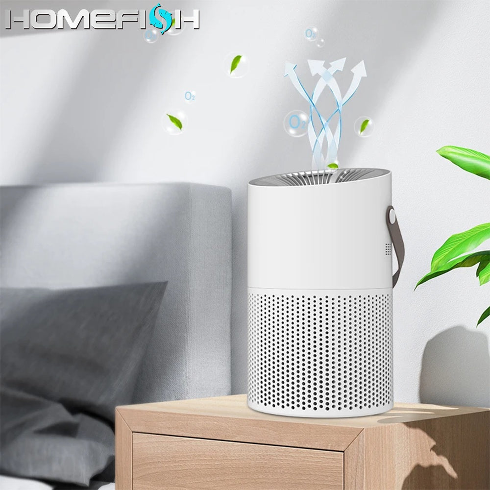 Desktop Air Purifier H13 HEPA UVC Filter