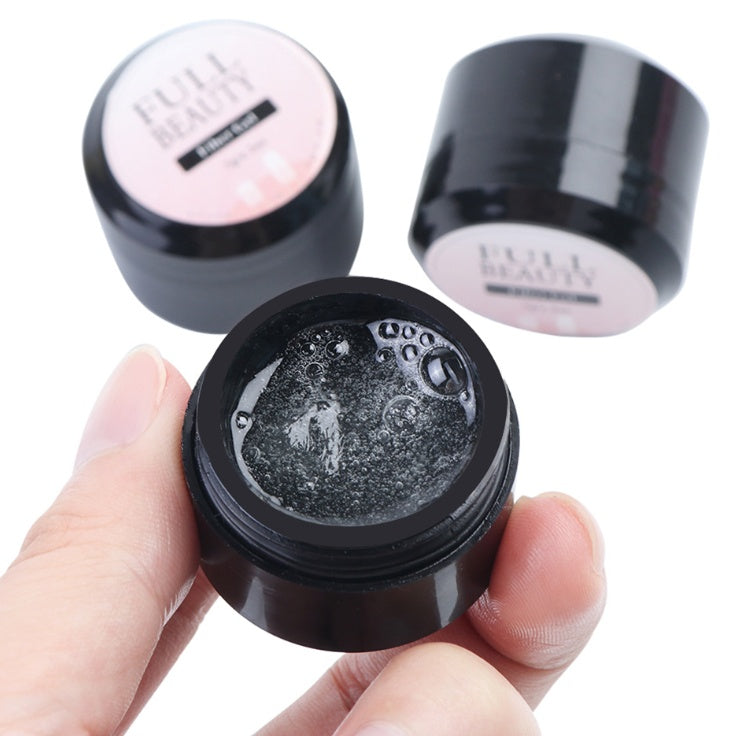 Cracked Repair Nail Fiber Gel - Fiberglass Poly UV Builder