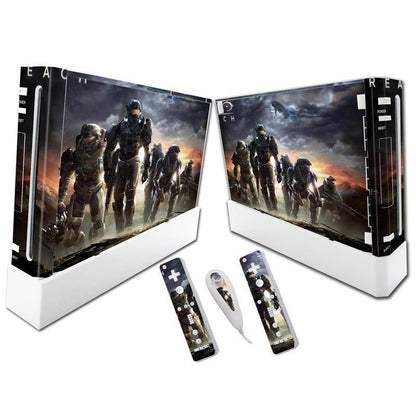 Suitable for WII stickers wii body stickers Wii pain stickers wii PVC color stickers popular game stickers