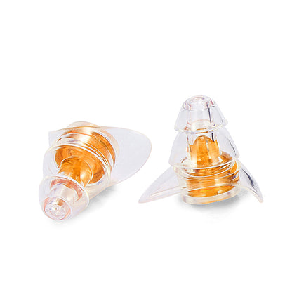 Noise Reduction And Sound Isolation Earplugs Concert High Fidelity Filter Earplugs Wholesale Blue Filter Earplugs Double Tail