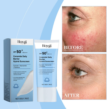 Ceramide Protective Cream, Refreshing And Moisturizing In Summer, Protects Skin, Restores Uv Isolation And Prevents Sweat
