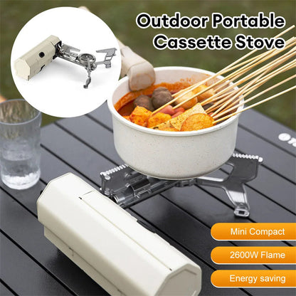 Portable Camping Gas Stove Folding Grill Cooker