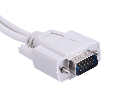 Male VGA to Dual Female VGA Splitter Cable