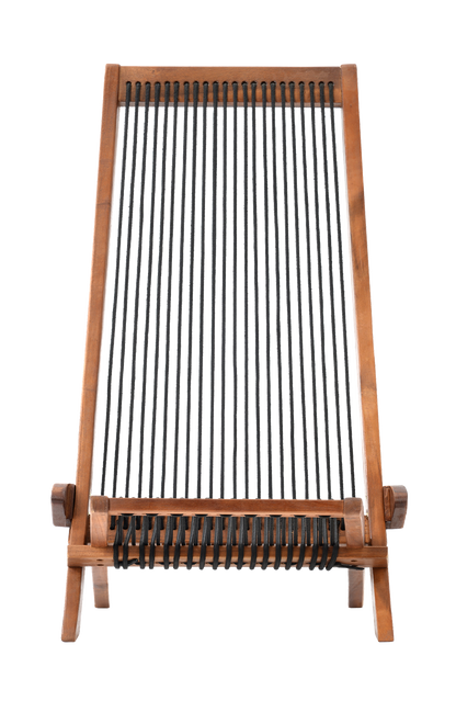 folding roping wood chair