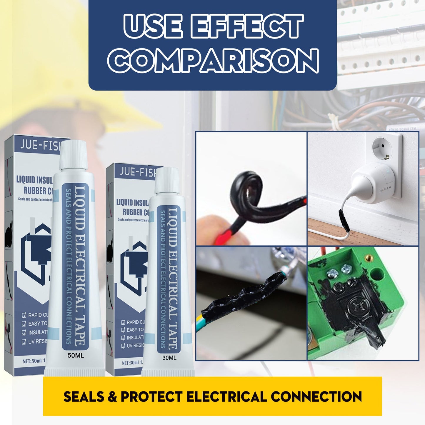 Liquid Insulation Tape, Lithium Battery Sealant Waterproof Bonding Flame Retardant High Temperature Circuit Board