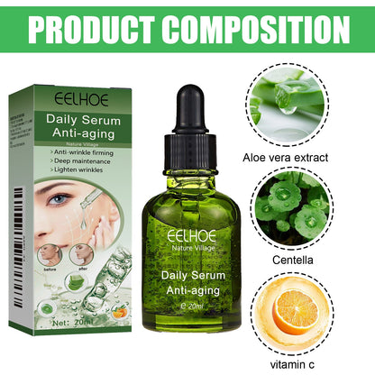 Deep Anti-Wrinkle Serum, Facial Firming Reduces Fine Lines And Wrinkles, Shrinks Pores And Improves Skin