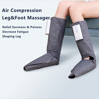 Electric air wave leg cover calf massager home automatic hot compress pressure leg massager leg slimming device