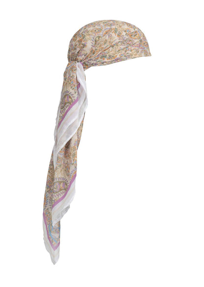 Cross-border New Beach Chiffon Headscarf Swimsuit Set Multi-color 90*90 Square Scarf