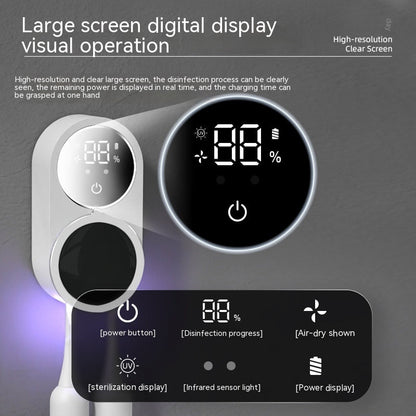 Portable UV Toothbrush Sanitizer