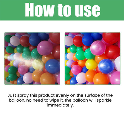 n Balloon Shiny Spray, Evenly Spray The Brightener To Enhance The Surface Brightness Of The Balloon