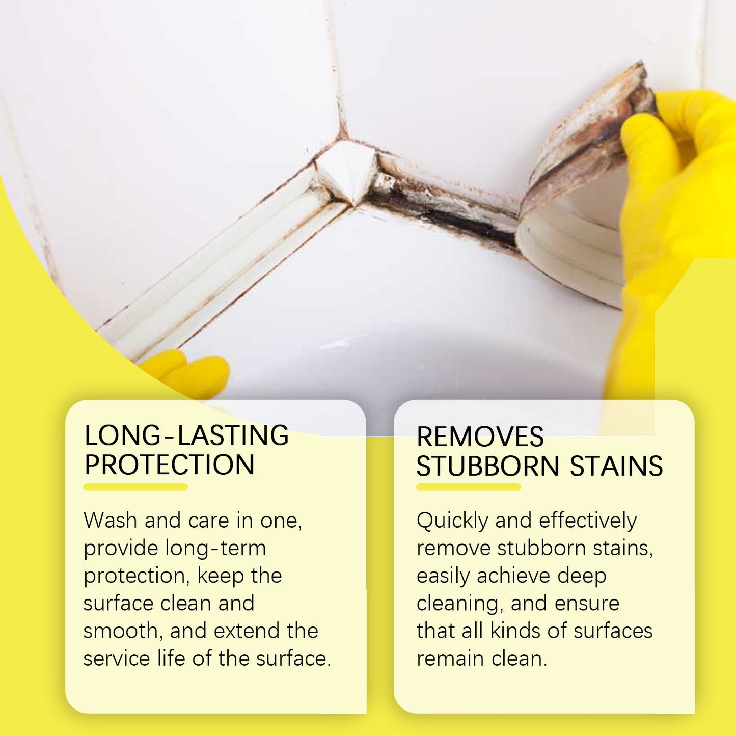 Stain Remover Scale Household Tile Crevices Refrigerator Sink Toilet Stain Remover
