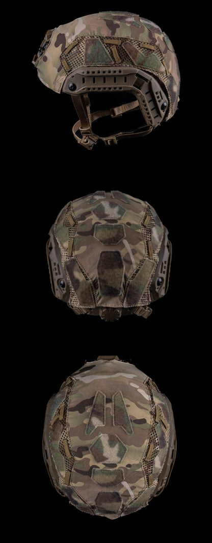FAST SF Ultra-high Cut Camouflage Helmet Cover (Medium Size, M)