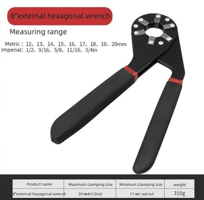 AllFit 14-in-1 Adjustable Wrench