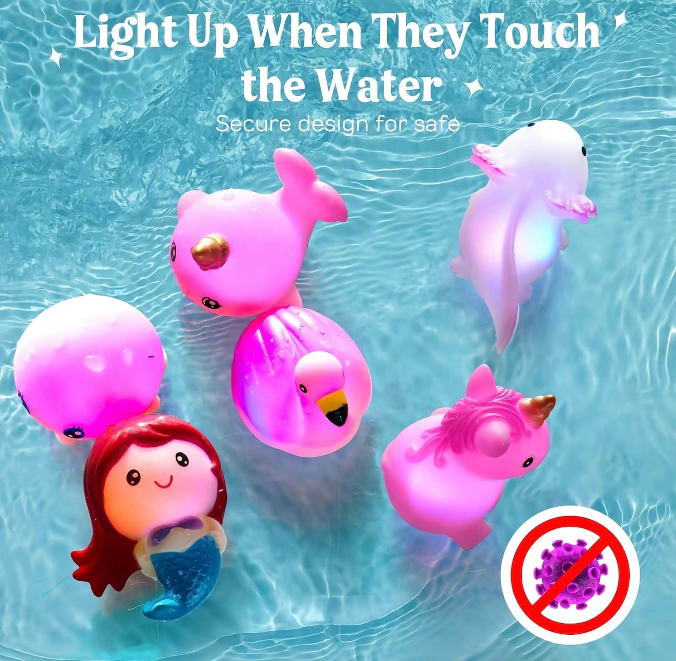 GlowSplash LED Bath Toy