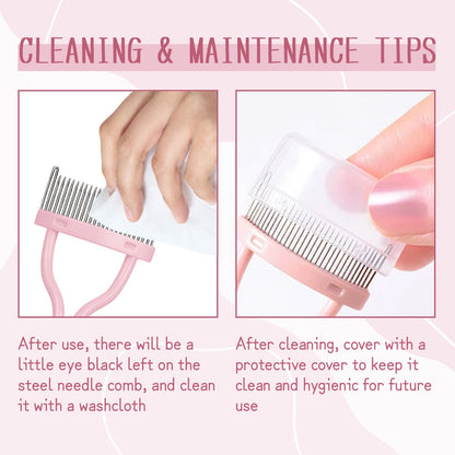 Eyelash Filter Separator Comb Eyelash Multi-Function Brush To Remove Eyelash Clumps Sticky Curl