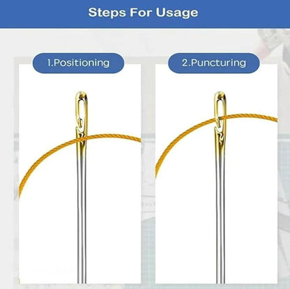Wodden Case Needle Set