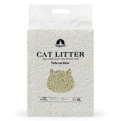 Green Tea Flavour Biodegradable Plant Cat Litter