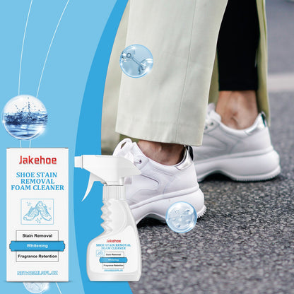 Shoe Decontamination Foam Cleaner Small White Shoes Gentle Clean Yellow Edge Stain Shoe Cleaner