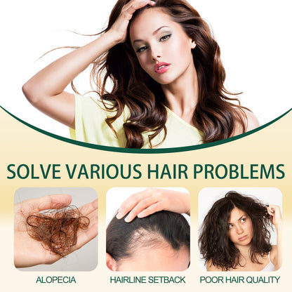 Ginger Hair Ointment, Care For Hair Follicles, Strengthen Hair, Moisturize Hair, Prevent Hair Breakage And Dense Hair Care Cream