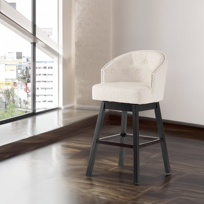 OGDEN KD SWIVEL BARSTOOL( SET OF 2 )