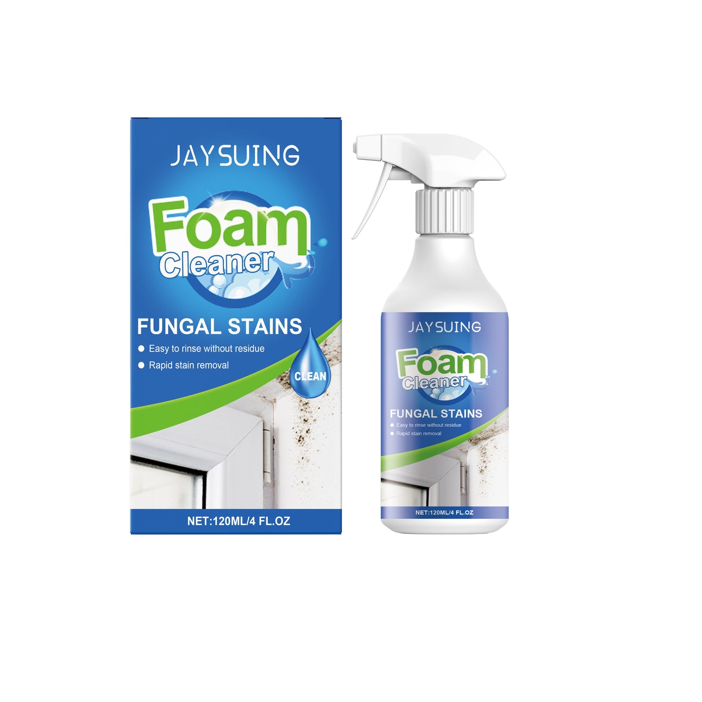 Stain Removal Foam Cleaner, Multi-Purpose Home Cleaner For Moldy Wall Tile