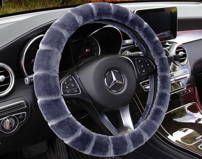 Velvet Plush Winter Steering Wheel Grip