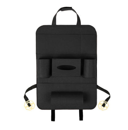 Auto Car Backseat Organizer Car-Styling Holder Multi-Pocket Seat Wool Felt Storage Multifunction Vehicle Accessories Bag