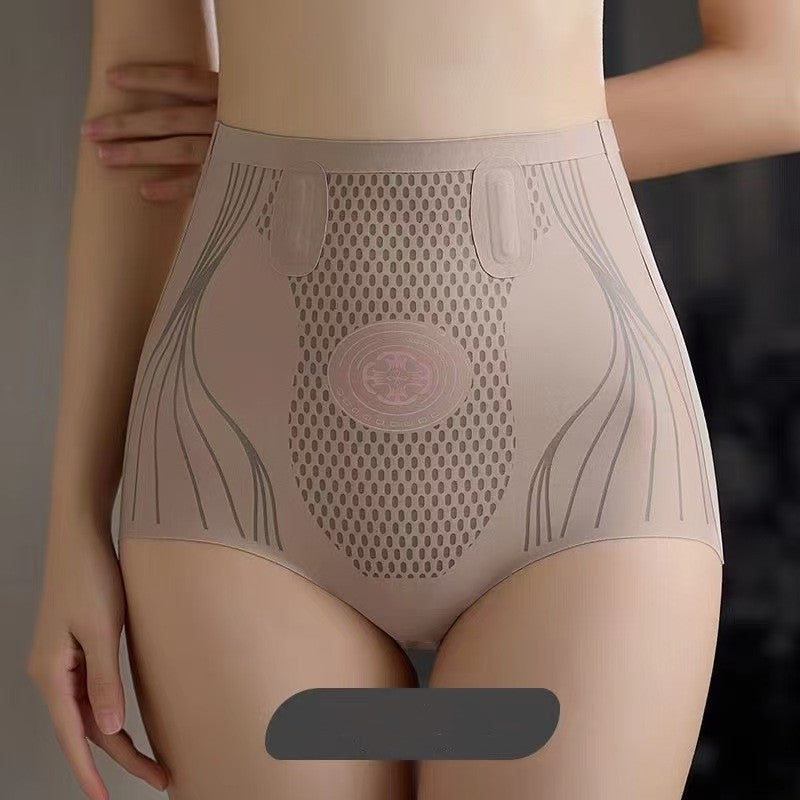 High waisted compression underwear for women no trace small belly shaping pants
