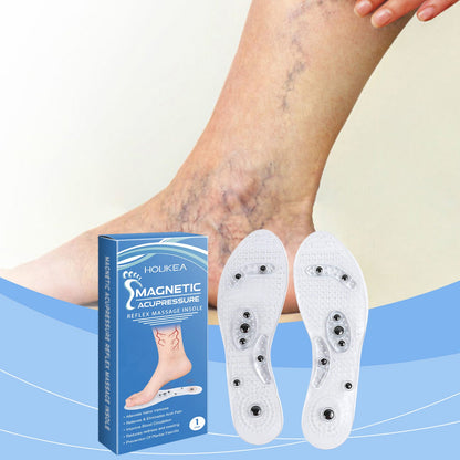 Comfortable Massage Insoles Leg Repair Raised Invisible Support Durable Lightweight Massage Insoles