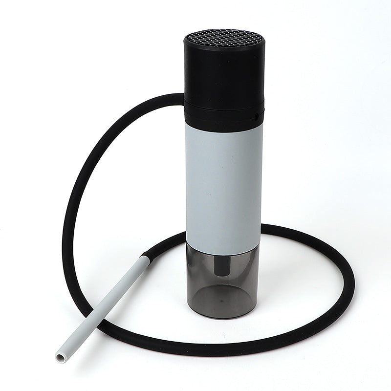 Portable smoking pipes, ceramic dry-burning hookah bowls, glass bowls, tobacco pipes, travel shisha pipe accessories