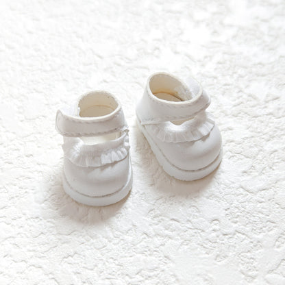 Party Shoes DIY Accessories Labubu Baby Clothes Labubu Rubber Macaron Shoes Fabric One Plush Second Generation