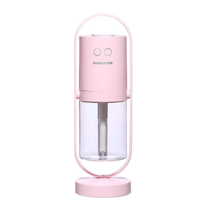 Portable Car Humidifier 200ml USB Light