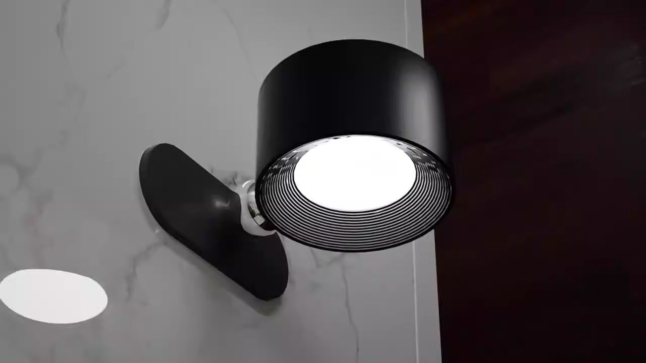 USB charging wall light LED bedside reading light charging portable touch adjustment night light magnetic suction cabinet light