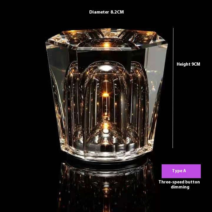 Crystal Charging Lamp Bar Restaurant And Cafe Ambience Light