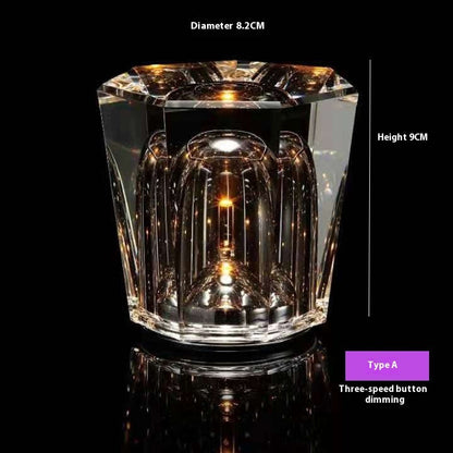 Crystal Charging Lamp Bar Restaurant And Cafe Ambience Light
