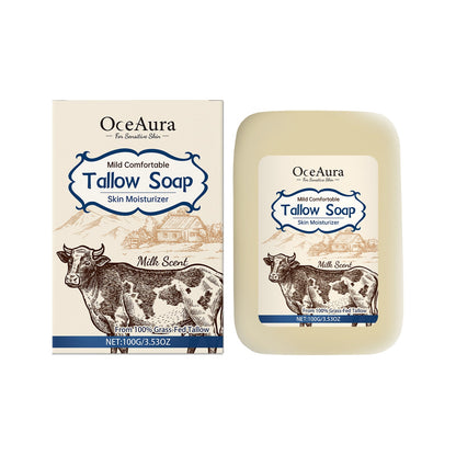Tallow Soap Gently Cleanses And Moisturizes All Over The Skin